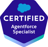 Salesforce Certified Agentforce Specialist badge